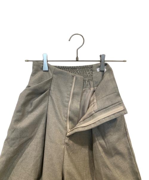 Snidel（スナイデル）Snidel (スナイデル) タックドレープワイドパンツ SWFP262119 ベージュの古着・服飾アイテム