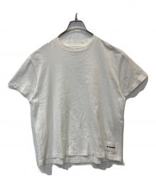 JIL SANDER+（ジルサンダープラス）の古着「ロゴラベルミニTEE　J40GC0001」｜ホワイト