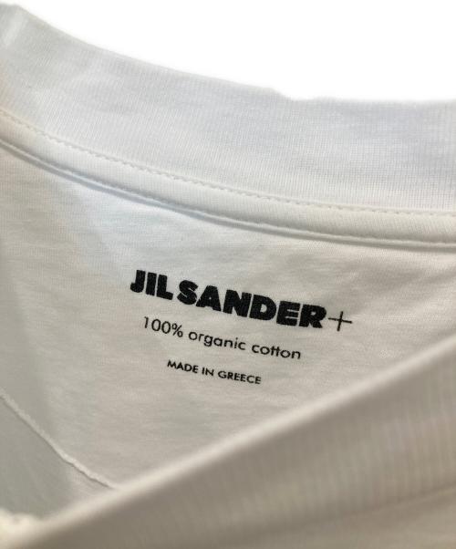 JIL SANDER+（ジルサンダープラス）JIL SANDER+ (ジルサンダープラス) ロゴラベルミニTEE　J40GC0001 ホワイト サイズ:Mの古着・服飾アイテム