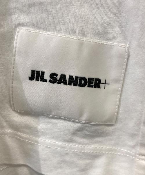 JIL SANDER+（ジルサンダープラス）JIL SANDER+ (ジルサンダープラス) ロゴラベルミニTEE　J40GC0001 ホワイト サイズ:Mの古着・服飾アイテム