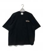VAULTROOMボルトルーム）の古着「FINAL FANTASY XIV GOLD SAUCER TEE ファイナルファンタジーXIV ゴールドソーサー Tシャツ」｜ブラック