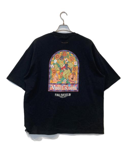 VAULTROOM（ボルトルーム）VAULTROOM (ボルトルーム) FINAL FANTASY XIV GOLD SAUCER TEE ファイナルファンタジーXIV ゴールドソーサー Tシャツ ブラック サイズ:XLの古着・服飾アイテム