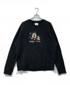vault roomボルトルーム）の古着「TONBERRY CREWNECK vaultroom FF7 トンベリー・クルーネック」｜ネイビー