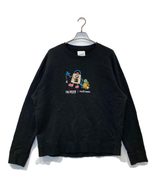 vault room（ボルトルーム）VAULT ROOM (ボルトルーム) TONBERRY CREWNECK vaultroom FF7 トンベリー・クルーネック ネイビー サイズ:XLの古着・服飾アイテム