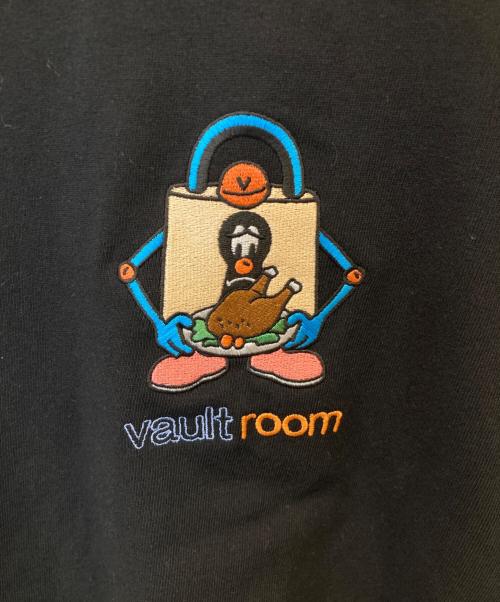 vault room（ボルトルーム）vault room (ボルトルーム) CHICKEN TEE ブラック サイズ:XLの古着・服飾アイテム