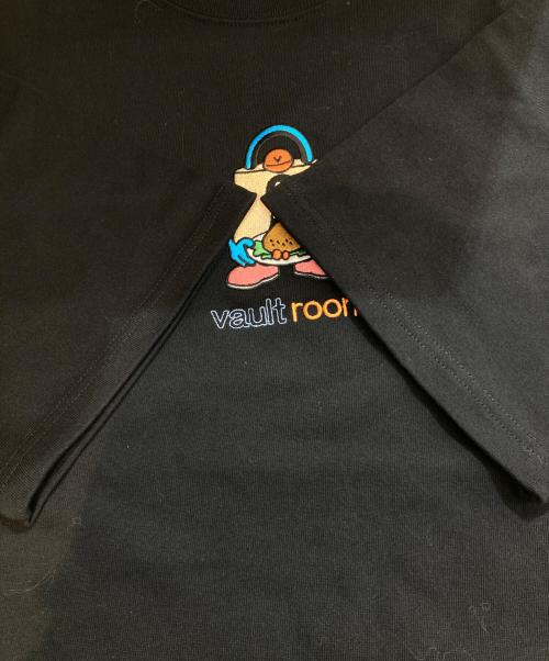vault room（ボルトルーム）vault room (ボルトルーム) CHICKEN TEE ブラック サイズ:XLの古着・服飾アイテム