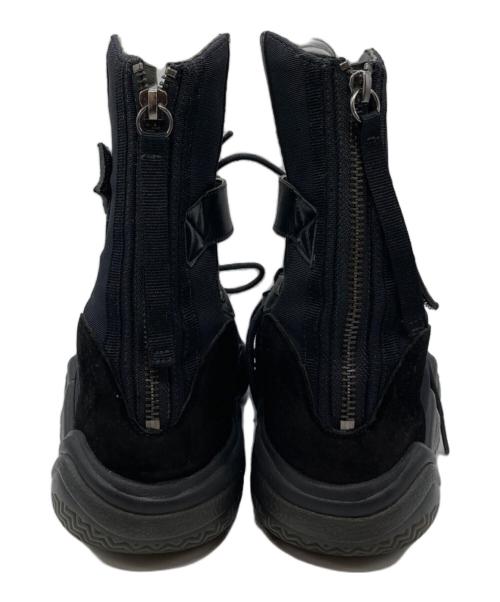 YOHJI YAMAMOTO（ヨウジヤマモト）YOHJI YAMAMOTO (ヨウジヤマモト) adidas (アディダス) YY STRAP BBALL HIGH BB3808 ブラック サイズ:23cmの古着・服飾アイテム