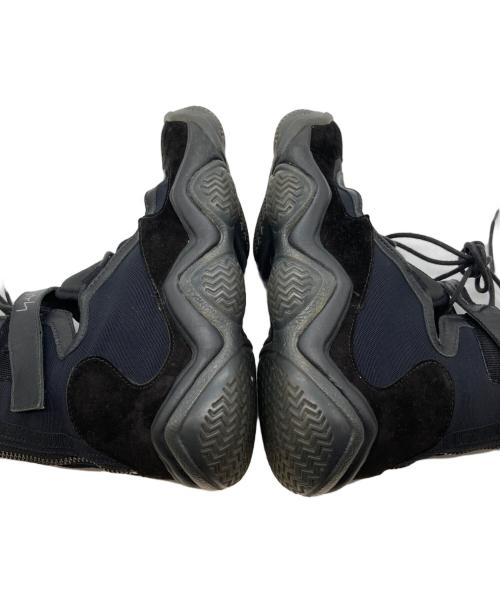 YOHJI YAMAMOTO（ヨウジヤマモト）YOHJI YAMAMOTO (ヨウジヤマモト) adidas (アディダス) YY STRAP BBALL HIGH BB3808 ブラック サイズ:23cmの古着・服飾アイテム
