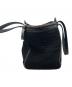 Salvatore Ferragamo (サルヴァトーレ フェラガモ) 編み込みハンドバッグ　DY-21 E451 ブラック：7000円
