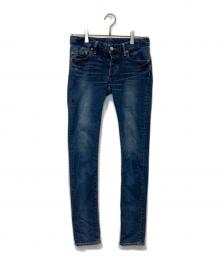Hysteric Glamour（ヒステリックグラマー）の古着「スキニーデニムパンツ 0103AP12」｜インディゴ
