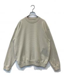 THE NORTH FACE（ザ ノース フェイス）の古着「ロングスリーブリップルニットクルー NT12641」｜ベージュ