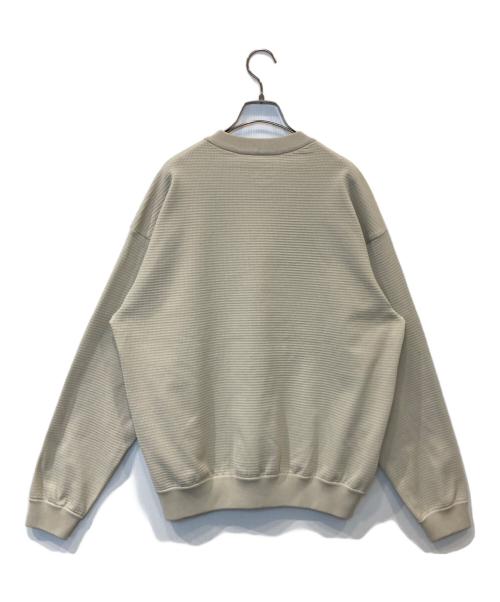 THE NORTH FACE（ザ ノース フェイス）THE NORTH FACE (ザ ノース フェイス) ロングスリーブリップルニットクルー NT12641 ベージュ サイズ:Mの古着・服飾アイテム