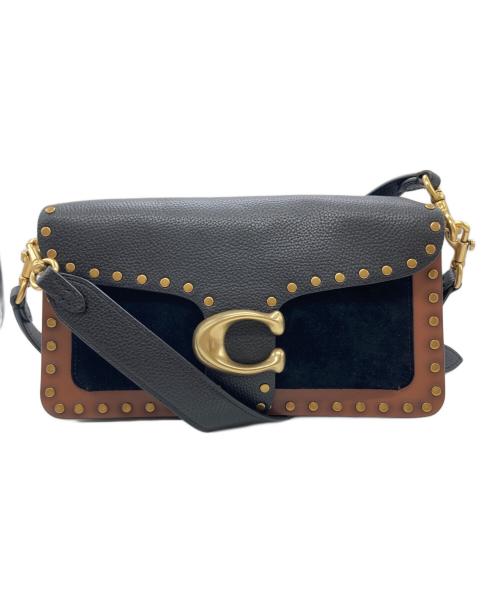 COACH（コーチ）COACH (コーチ) ダビー2WAYショルダーバッグ 79338 ブラック×ブラウンの古着・服飾アイテム