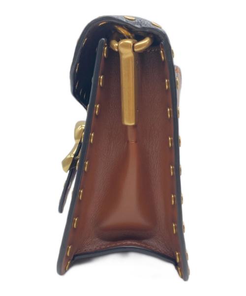COACH（コーチ）COACH (コーチ) ダビー2WAYショルダーバッグ 79338 ブラック×ブラウンの古着・服飾アイテム
