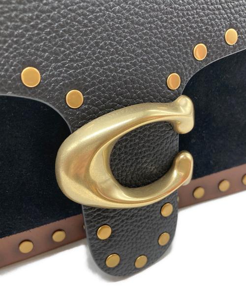 COACH（コーチ）COACH (コーチ) ダビー2WAYショルダーバッグ 79338 ブラック×ブラウンの古着・服飾アイテム