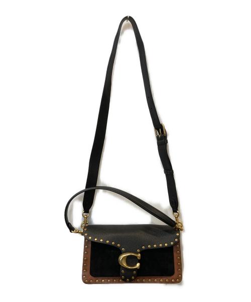 COACH（コーチ）COACH (コーチ) ダビー2WAYショルダーバッグ 79338 ブラック×ブラウンの古着・服飾アイテム