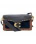 COACH（コーチ）の古着「ダビー2WAYショルダーバッグ 79338」｜ブラック×ブラウン