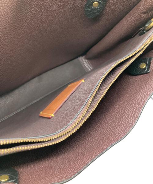 COACH（コーチ）COACH (コーチ) タイラー キャリーオールトートバッグ　C3768 ブラックの古着・服飾アイテム