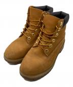 Timberlandティンバーランド）の古着「6インチ プレミアム ウォータープルーフ ブーツ 12909W」｜ブラウン