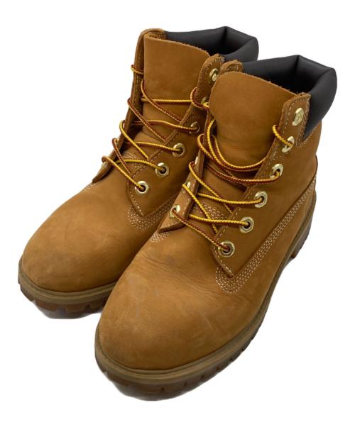 Timberland（ティンバーランド）Timberland (ティンバーランド) 6インチ プレミアム ウォータープルーフ ブーツ 12909W ブラウン サイズ:22.5cmの古着・服飾アイテム