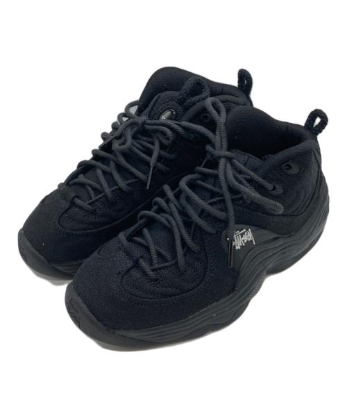 NIKE（ナイキ）NIKE (ナイキ) stussy (ステューシー) Air Penny 2 エア ペニー 2　DQ5674-001 ブラック サイズ:23cm 未使用品の古着・服飾アイテム