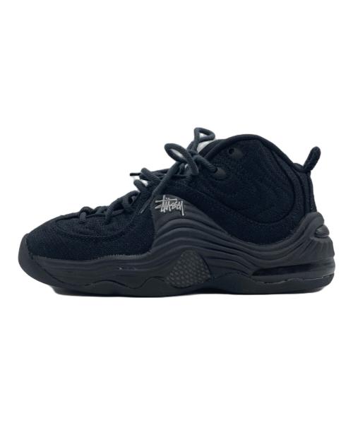 NIKE（ナイキ）NIKE (ナイキ) stussy (ステューシー) Air Penny 2 エア ペニー 2　DQ5674-001 ブラック サイズ:23cm 未使用品の古着・服飾アイテム