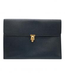 ALEXANDER McQUEEN（アレキサンダーマックイーン）の古着「クラッチバッグ　358701-136430」｜ブラック
