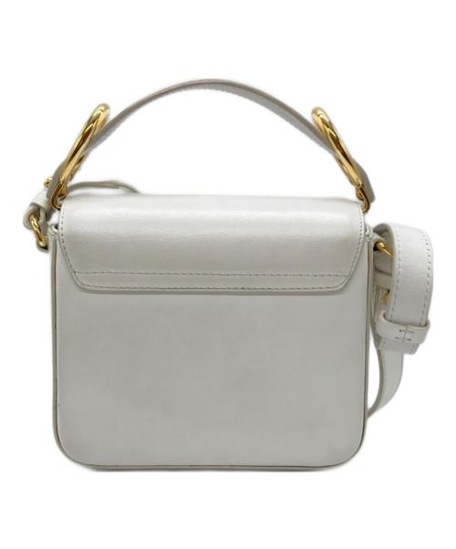 Chloe（クロエ）Chloe (クロエ) クロエC ショルダーバッグ 02 19 75 65 ホワイトの古着・服飾アイテム