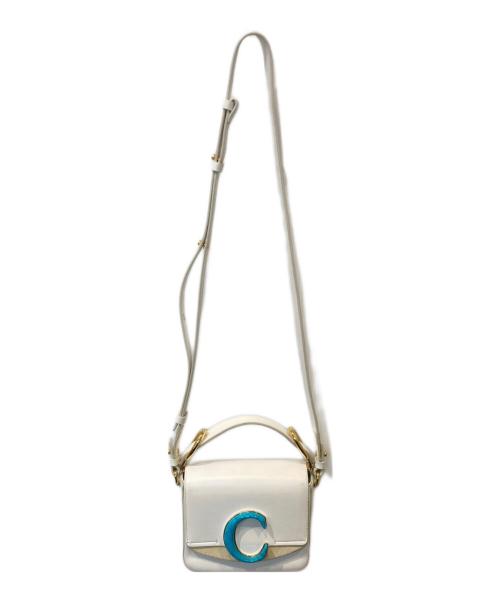 Chloe（クロエ）Chloe (クロエ) クロエC ショルダーバッグ 02 19 75 65 ホワイトの古着・服飾アイテム