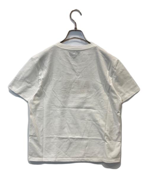 A.P.C.（アーペーセー）A.P.C. (アーペーセー) ロゴ刺繍Tシャツ　23204-1-95003 ホワイト サイズ:Sの古着・服飾アイテム