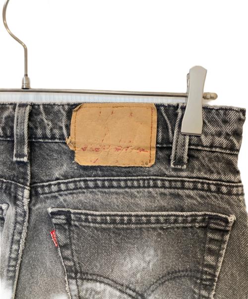 LEVI'S（リーバイス）LEVI'S (リーバイス) 先染めデニムパンツ ブラック サイズ:不明の古着・服飾アイテム