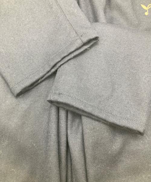 Pal'las Palace（パラスパレス）PAL'LAS PALACE (パラスパレス) ウールパンツ ネイビーの古着・服飾アイテム