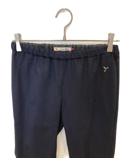 Pal'las Palace（パラスパレス）PAL'LAS PALACE (パラスパレス) ウールパンツ ネイビーの古着・服飾アイテム
