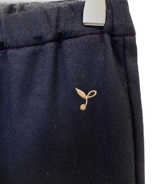 Pal'las Palace（パラスパレス）PAL'LAS PALACE (パラスパレス) ウールパンツ ネイビーの古着・服飾アイテム