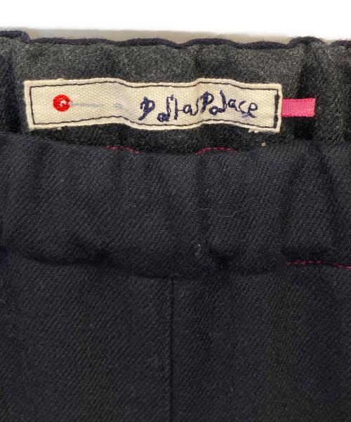 Pal'las Palace（パラスパレス）PAL'LAS PALACE (パラスパレス) ウールパンツ ネイビーの古着・服飾アイテム