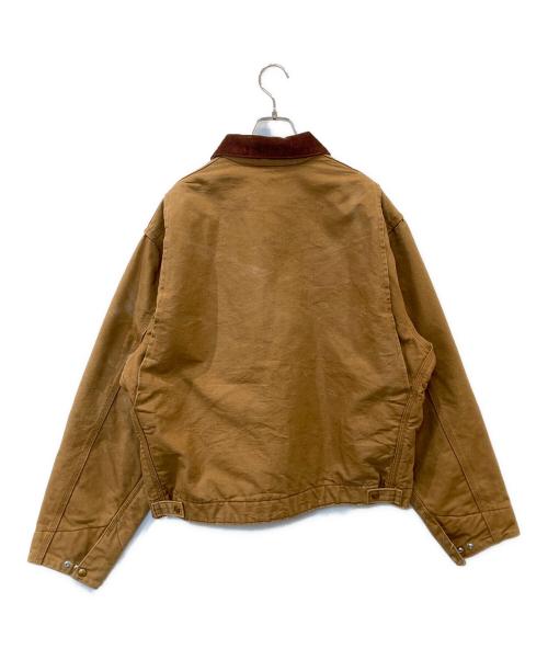 CarHartt（カーハート）CarHartt (カーハート) 企業ロゴ刺繍デトロイトジャケット　J01 BRN ブラウン サイズ:46の古着・服飾アイテム