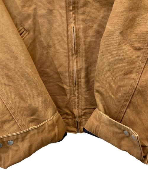 CarHartt（カーハート）CarHartt (カーハート) 企業ロゴ刺繍デトロイトジャケット　J01 BRN ブラウン サイズ:46の古着・服飾アイテム