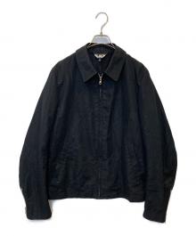 BLACK COMME des GARCONS（ブラックコムデギャルソン）の古着「ジップアップジャケット 2022SS 1I-J010」｜ブラック