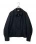 BLACK COMME des GARCONS（ブラックコムデギャルソン）の古着「ジップアップジャケット 2022SS 1I-J010」｜ブラック