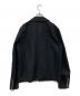 BLACK COMME des GARCONS (ブラックコムデギャルソン) ジップアップジャケット 2022SS 1I-J010 ブラック サイズ:L：27000円