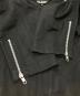中古・古着 BLACK COMME des GARCONS (ブラックコムデギャルソン) ジップアップジャケット 2022SS 1I-J010 ブラック サイズ:L：27000円