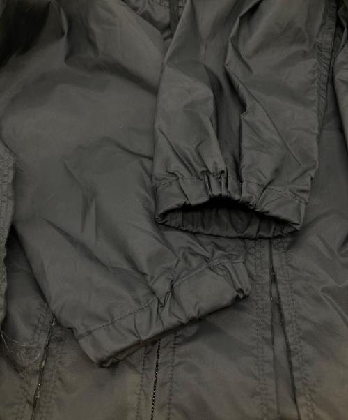 BLACK COMME des GARCONS（ブラックコムデギャルソン）BLACK COMME des GARCONS (ブラックコムデギャルソン) 短冊ナイロンコート 2019AW 1D-J041  ブラック サイズ:Sの古着・服飾アイテム