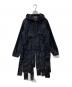 BLACK COMME des GARCONS（ブラックコムデギャルソン）の古着「短冊ナイロンコート 2019AW 1D-J041 」｜ブラック