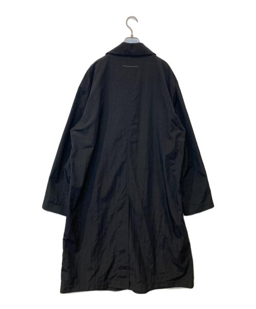 MM6 Maison Margiela（エムエムシックスメゾンマルジェラ）MM6 Maison Margiela (エムエムシックスメゾンマルジェラ) Oversized Pocket Trench Coat オーバーサイズド・ポケット・トレンチコート S52AH0070 S78128 ブラック サイズ:Mの古着・服飾アイテム