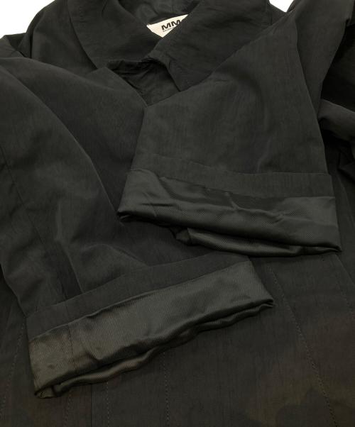 MM6 Maison Margiela（エムエムシックスメゾンマルジェラ）MM6 Maison Margiela (エムエムシックスメゾンマルジェラ) Oversized Pocket Trench Coat オーバーサイズド・ポケット・トレンチコート S52AH0070 S78128 ブラック サイズ:Mの古着・服飾アイテム