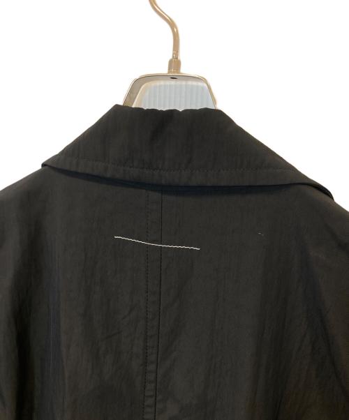 MM6 Maison Margiela（エムエムシックスメゾンマルジェラ）MM6 Maison Margiela (エムエムシックスメゾンマルジェラ) Oversized Pocket Trench Coat オーバーサイズド・ポケット・トレンチコート S52AH0070 S78128 ブラック サイズ:Mの古着・服飾アイテム