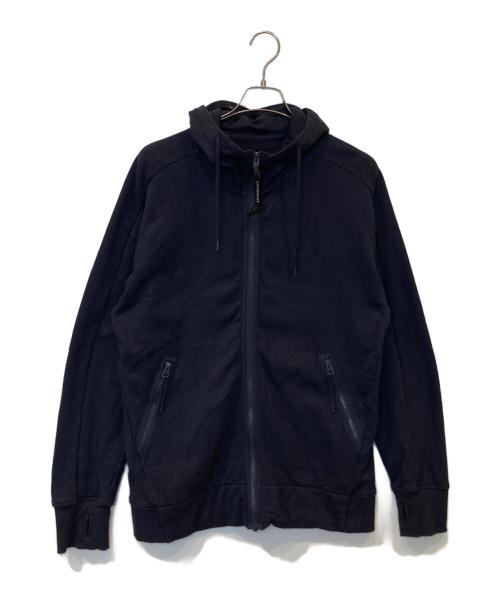 C.P COMPANY（シーピーカンパニー）C.P COMPANY (シーピーカンパニー) DIAGONAL RAISED FLEECE GOGGLE SWEATSHIRT ダイアゴナル・レイズド・フリース・ゴーグル・スウェットシャツ RCCMSS715A ネイビー サイズ:Lの古着・服飾アイテム