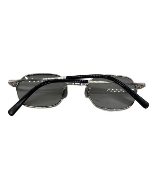 CASU eyewear（キャスアイウェア）CASU eyewear (キャスアイウェア) Dowel　164-1 シルバー×ブラック サイズ:SIZE 50□21の古着・服飾アイテム