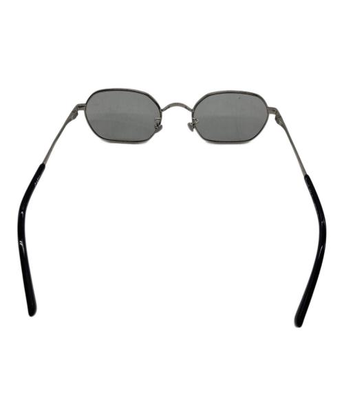 CASU eyewear（キャスアイウェア）CASU eyewear (キャスアイウェア) Dowel　164-1 シルバー×ブラック サイズ:SIZE 50□21の古着・服飾アイテム