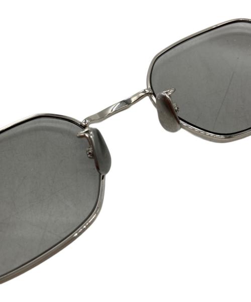 CASU eyewear（キャスアイウェア）CASU eyewear (キャスアイウェア) Dowel　164-1 シルバー×ブラック サイズ:SIZE 50□21の古着・服飾アイテム